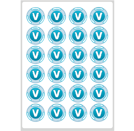 Stickers Plancha Fortnite 24s 1u